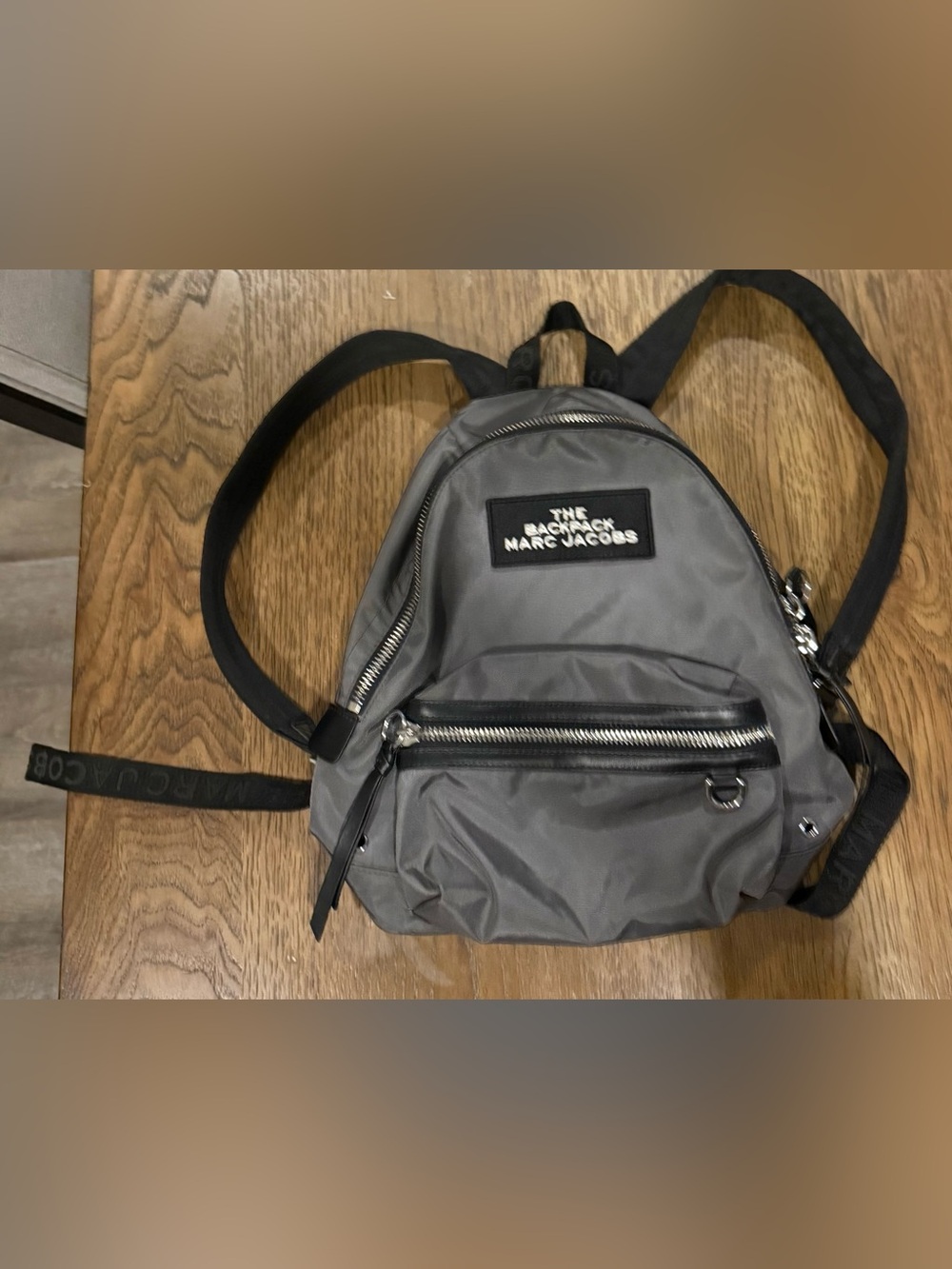 Marc Jacobs The Backpack Nylon Backpack - Gray